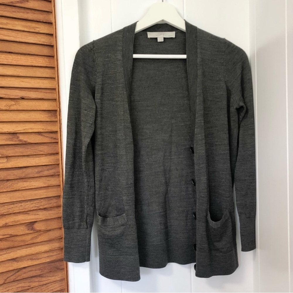 Ann Taylor LOFT 3-Quarter Sleeve Cardigan